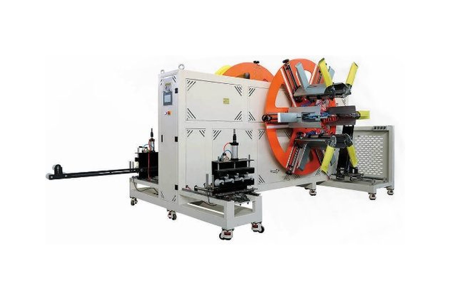 Automatic coiler and strapping machines