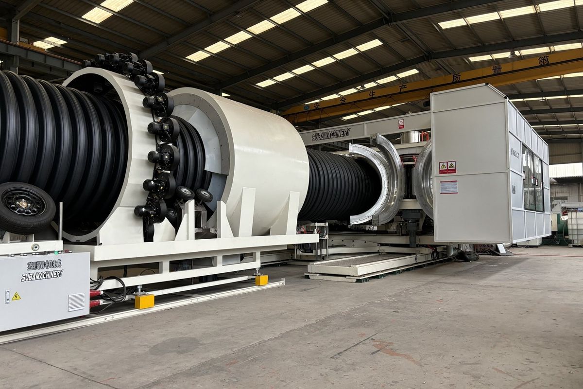 SL1600 Corrugated Pipe Extrusion Line